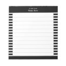 Zoek naar zwarte strepen notitieblokken Voor iedereen