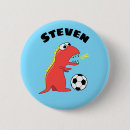 Zoek naar grappige dinosaurus buttons Naam