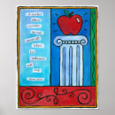 Zoek naar integriteit posters Leraar