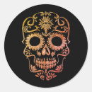 Zoek naar schedel tattoo stickers Suikerschedel