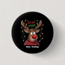 Zoek naar grappige kerstmis buttons Kerstman