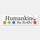 Zoek naar vriendschap bumperstickers Mensheid
