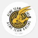 Zoek naar cartoon karakter stickers Wile e coyote