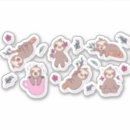 Zoek naar cartoon luiaard stickers Dier