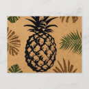 Zoek naar ananas patroon briefkaarten Exotisch