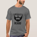 Zoek naar baard tshirts Respecteer de baard