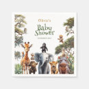 Zoek naar zebra servetten Safari baby shower