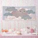 Zoek naar wolken spandoeken Waterverf