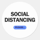Zoek naar houd afstand stickers Citaat