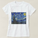 Zoek naar de sterrennacht tshirts Voor haar