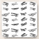 Zoek naar vliegtuig onderzetters Piloot