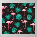 Zoek naar flamingo patroon posters Mode