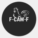 Zoek naar grappige woordspelingen stickers F caw f