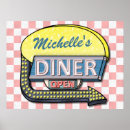Zoek naar retro keuken posters Diner