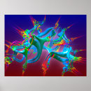 Zoek naar neuronen posters Kleurrijk