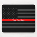 Zoek naar brandweerman muismatten Rode lijn