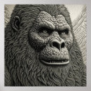 Zoek naar bigfoot kunst Cryptisch