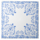 Zoek naar decoratieve tegels Blauw en wit