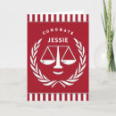 Zoek naar law school graduation kaarten Lawyer