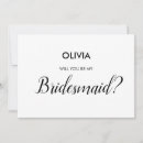 Zoek naar bruidsmeisje kaarten Handgeschreven
