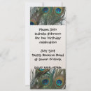 Zoek naar peacock uitnodigingen Groen