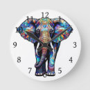 Zoek naar afrikaanse olifant kunst Kleurrijk