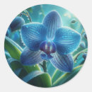 Zoek naar blauwe orchidee stickers Voor haar