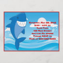 Zoek naar shark party uitnodigingen Verjaardagsuitnodiging