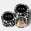 Zoek naar wit pokerchips Voor haar