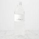 Zoek naar huwelijk waterfles etiketten Script