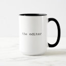 Zoek naar editor mokken Schrijver