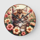 Zoek naar mooie katten klokken Kitten