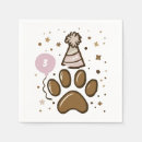 Zoek naar honden servetten Verjaardagsfeest