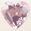 Zoek naar liefde hart onderzetters Foto