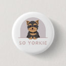 Zoek naar yorkshire terriër buttons Doodsbang