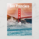 Zoek naar golden gate bridge briefkaarten California