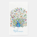 Zoek naar pauw servetten Blauw