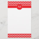 Zoek naar monogrammed briefpapier Rood
