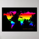 Zoek naar continenten kunst Cartografie