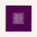 Zoek naar initialen notitieboeken Moderne monogram initialen
