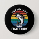 Zoek naar vissen buttons Grappig