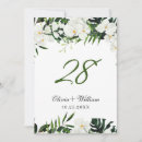 Zoek naar orchideeën tafelkaarten Boho