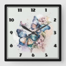 Zoek naar mooie vlinders klokken Bloemen