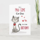 Zoek naar cat dad kaarten Humor