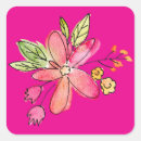 Zoek naar neon bloem stickers Roze