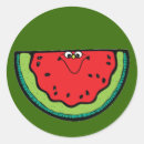 Zoek naar watermeloen cartoon stickers Voedsel
