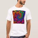 Zoek naar psychedelische regenboog tshirts Fractal