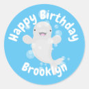 Zoek naar cartoon walvis stickers Schattig