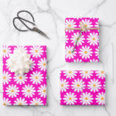 Zoek naar madeliefjes cadeaupapier Roze