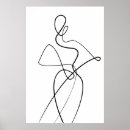 Zoek naar vrouwen illustratie posters Minimalistisch